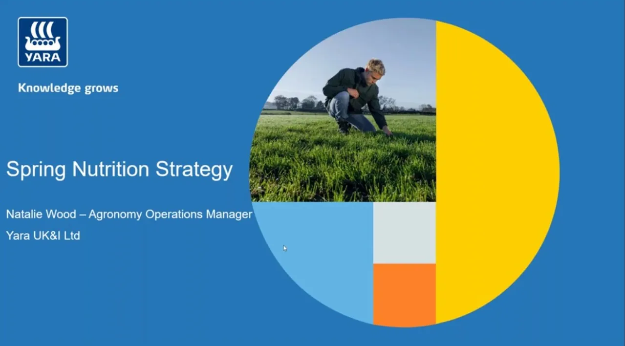 Image for the Spring Nutrition Strategy Yara webinar