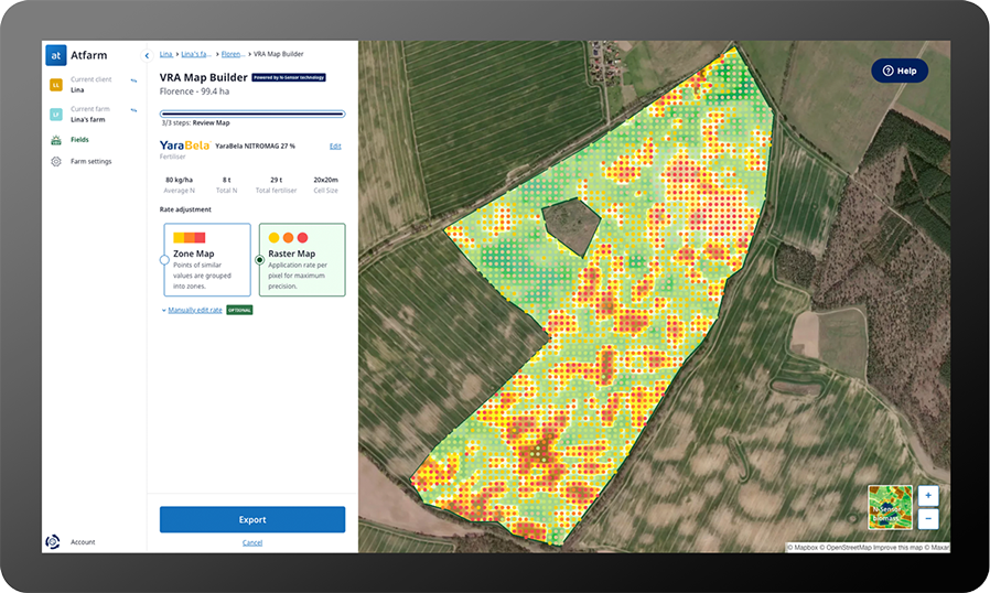 Variable N Rate Application 